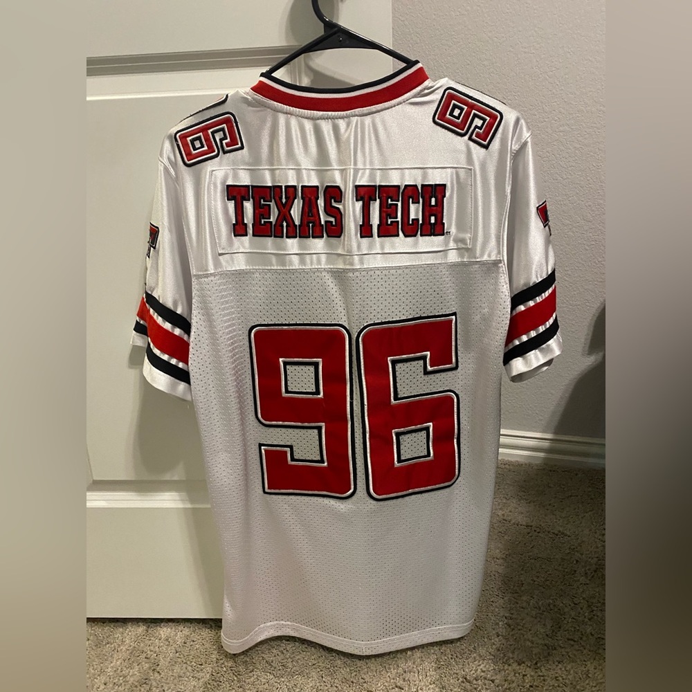 NEW TEXAS TECH RED RAIDERS YOUTH L FOOTBALL JERSEY